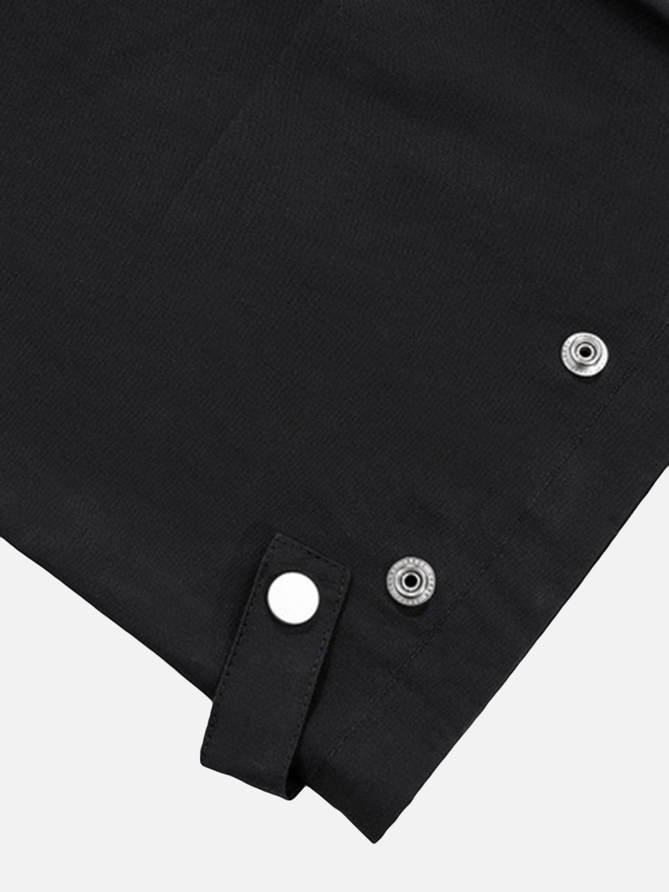 The Supermade Multi-Pocket Functional Casual Workwear Wide Leg Pants - 1643