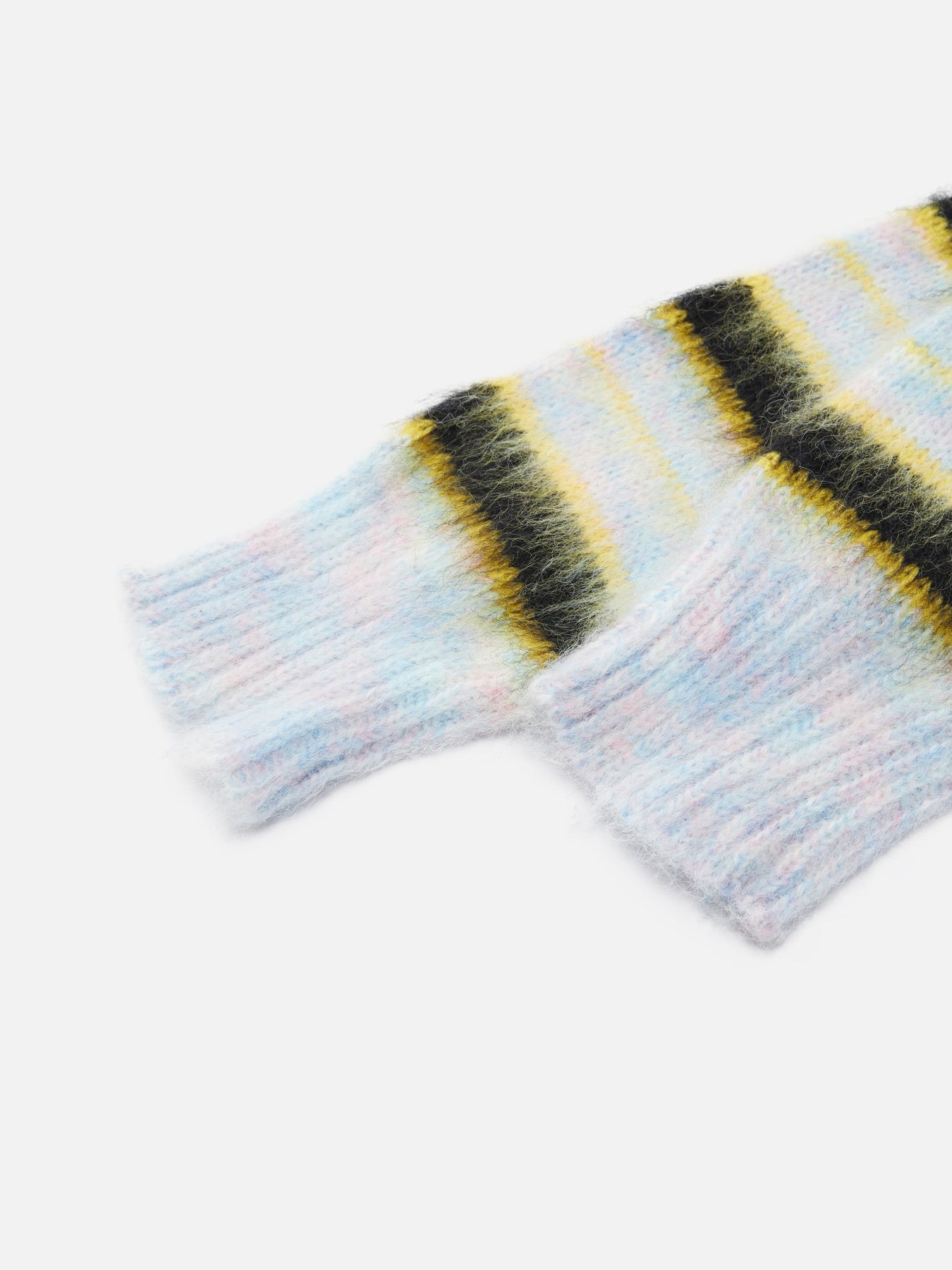 Thesupermade Color Contrast Striped Sweater