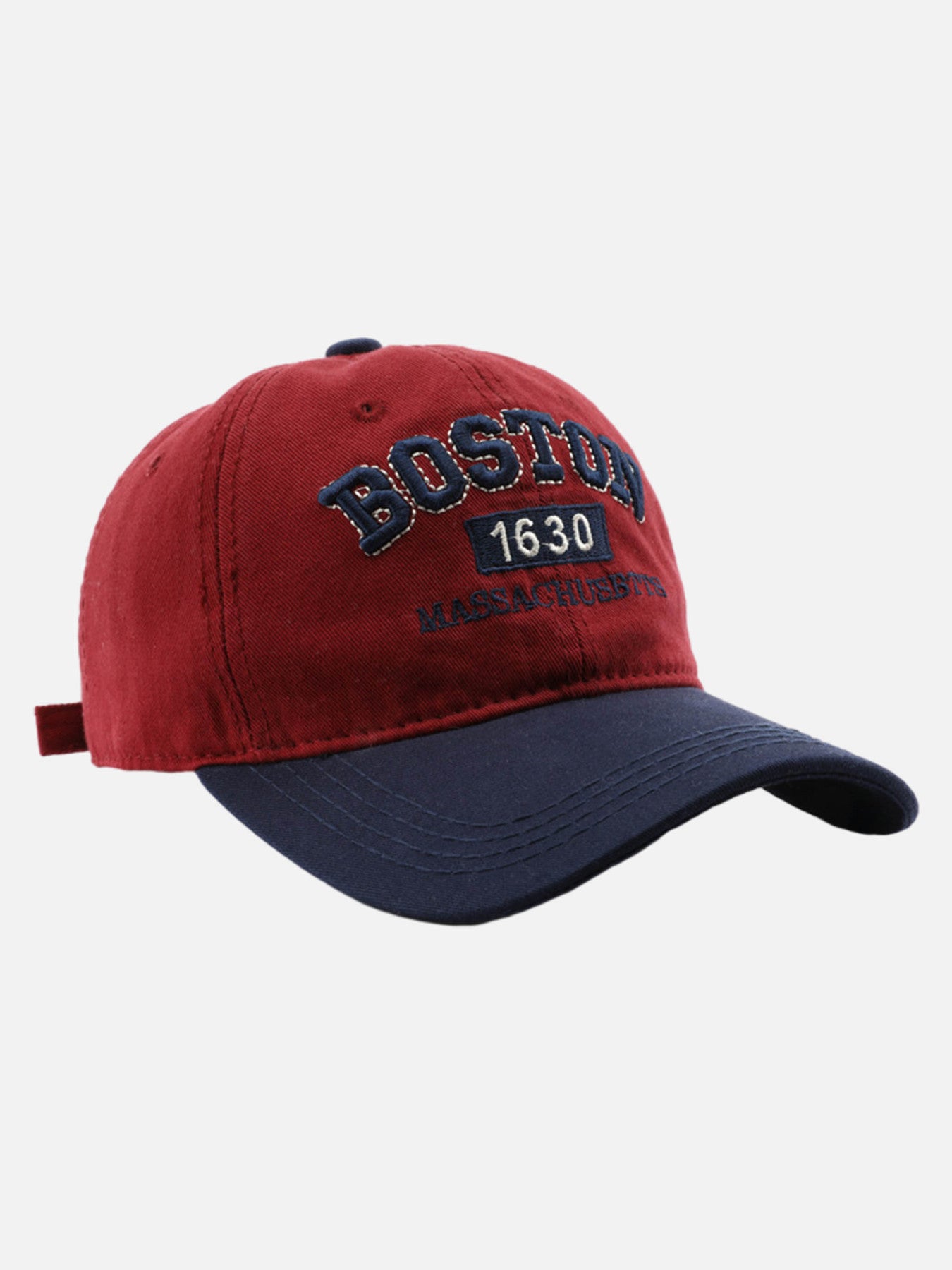 The Supermade Vintage Colorblocked Monogrammed Embroidered Duck Hat