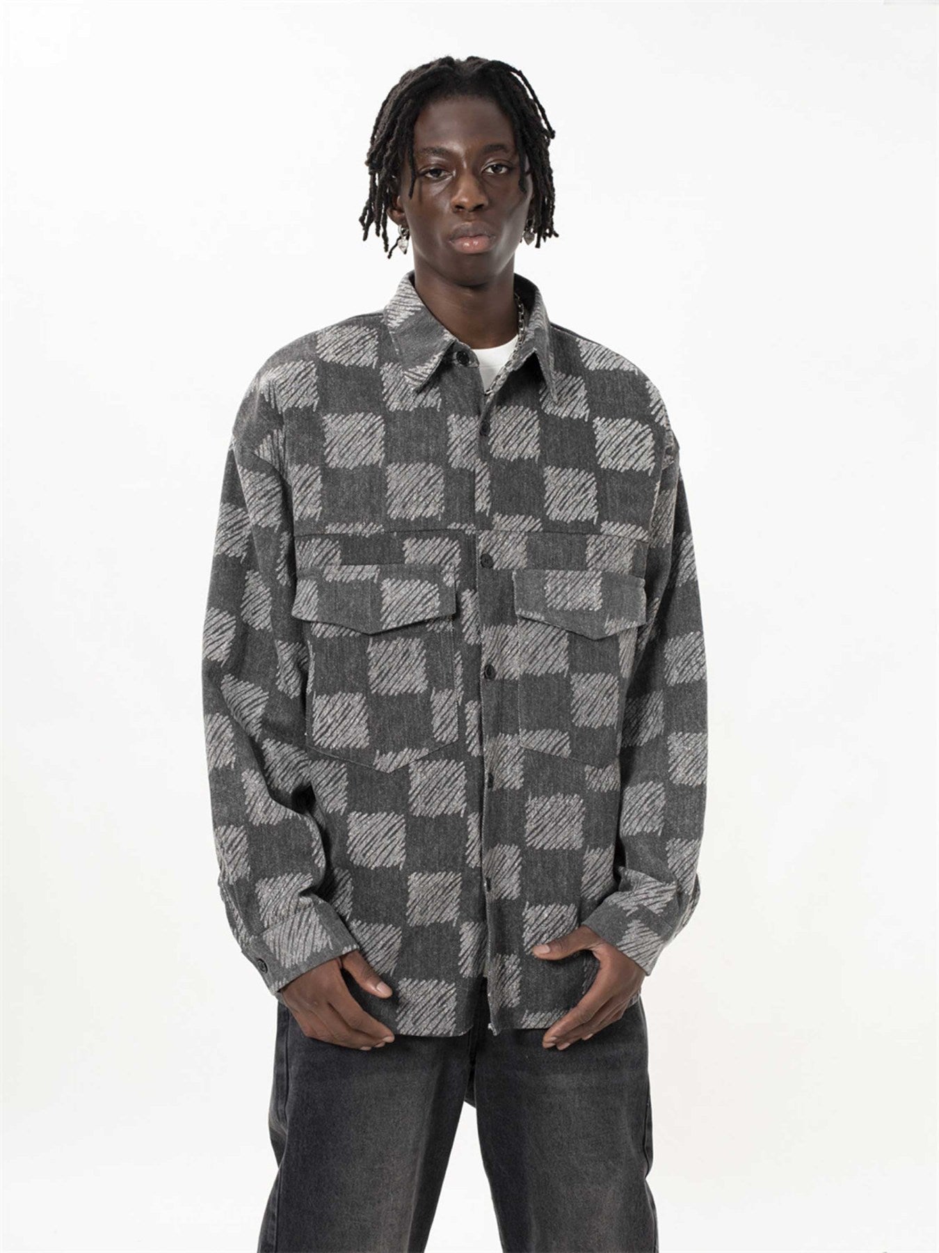 The Supermade Checkerboard Plaid Jacket
