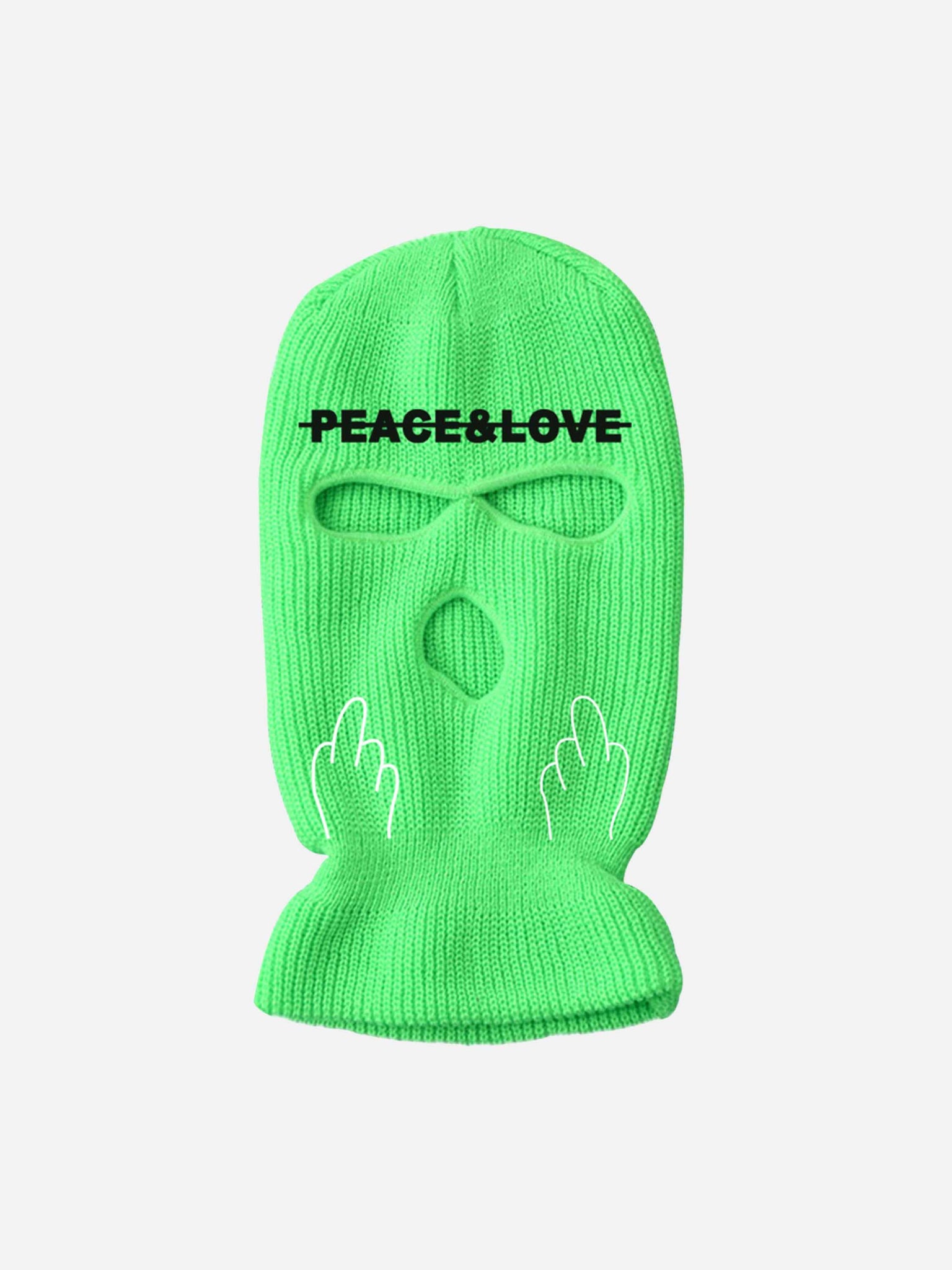 The Supermade Peace & Love Scarpe Balaclava