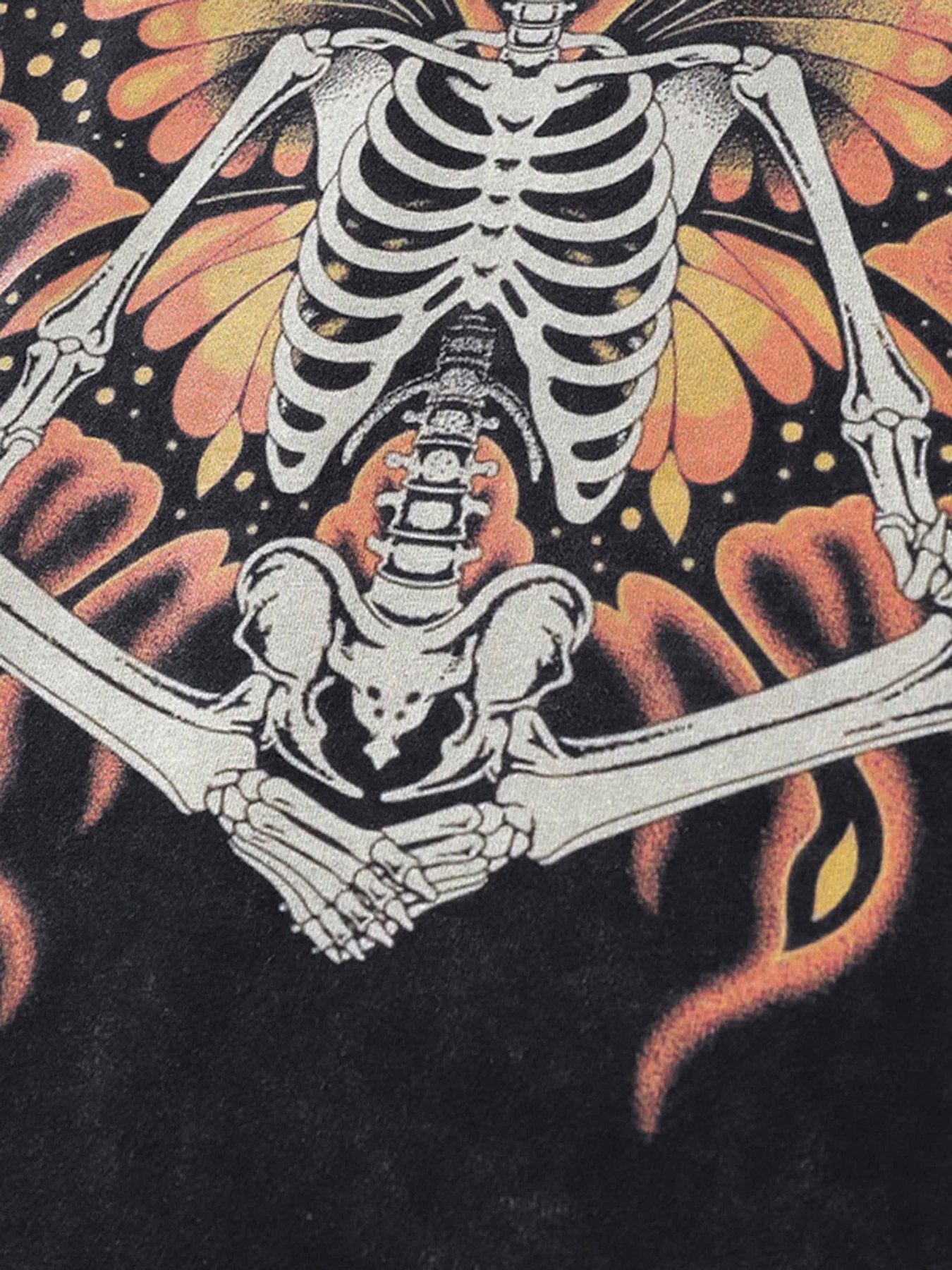 The Supermade Vintage Skull Crew Neck Sweatshirt