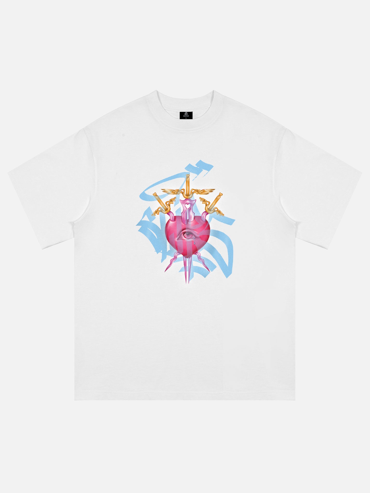 The Supermade Heart Print T-shirt - SuperMade®