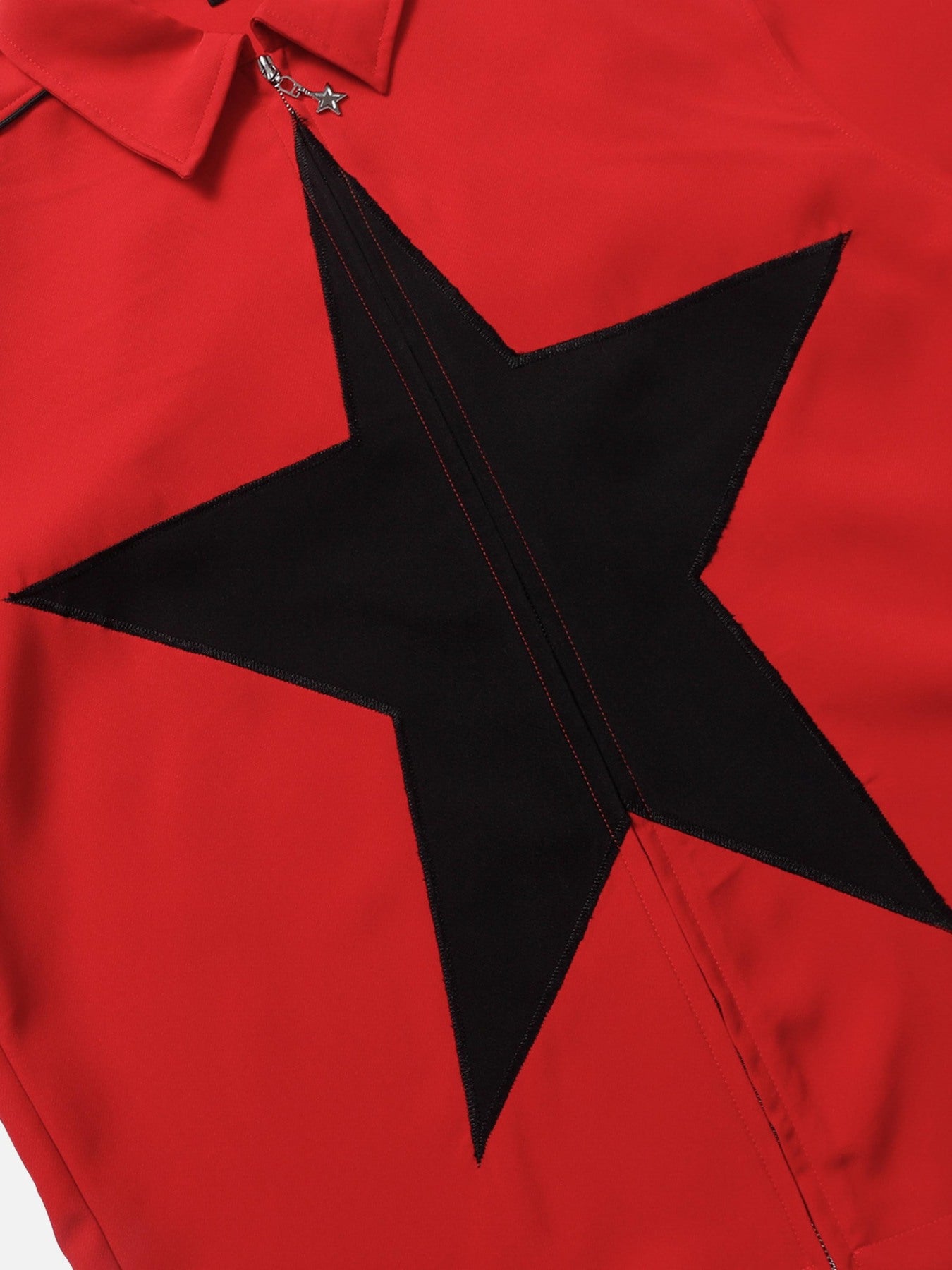 The Supermade Star Zipper Design Shirt -1575