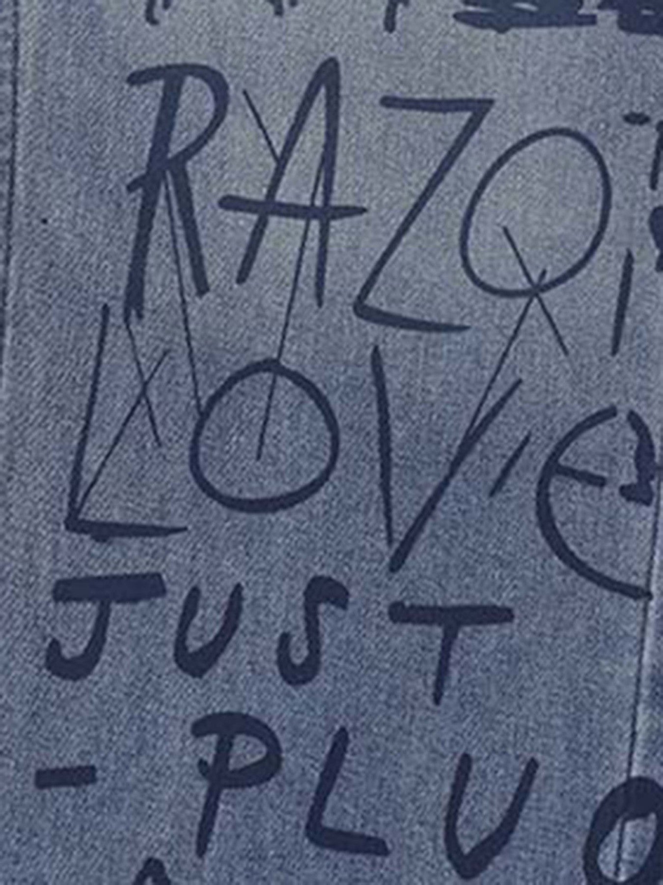 The Supermade Graffiti Letter Jeans