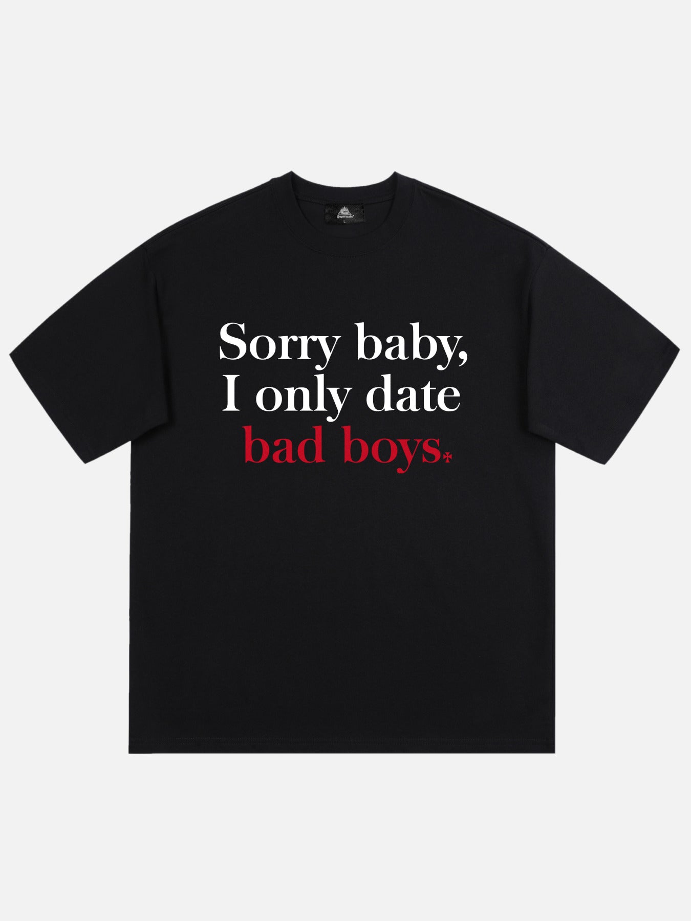 The Supermade Fun Slogan Print T-shirt