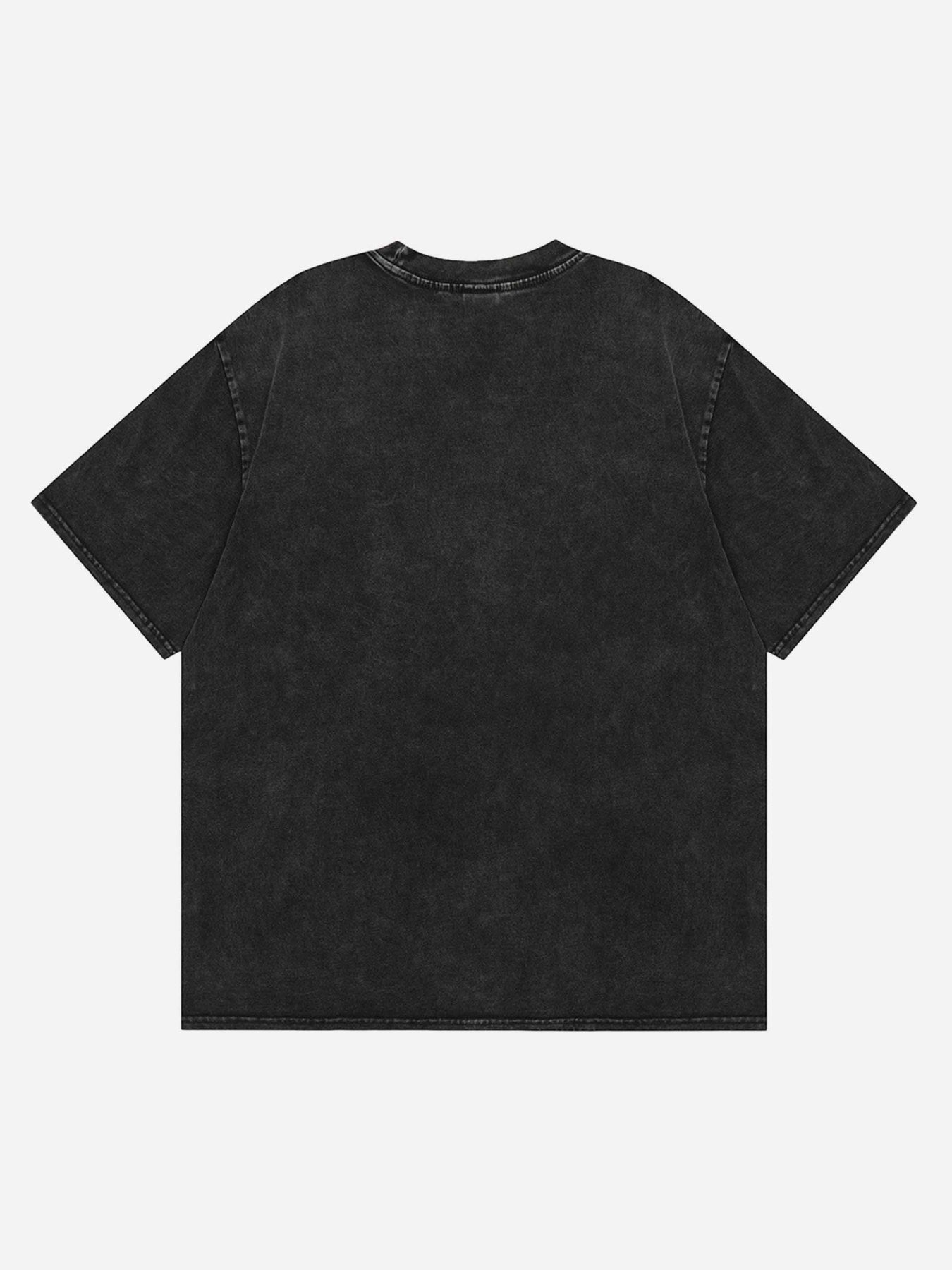 The Supermade Hip Hop Skull Print T-shirt