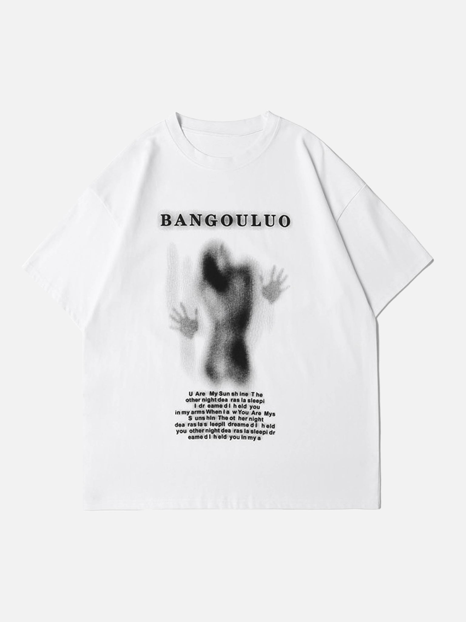 Thesupermade Dark Silhouette Print T-shirt