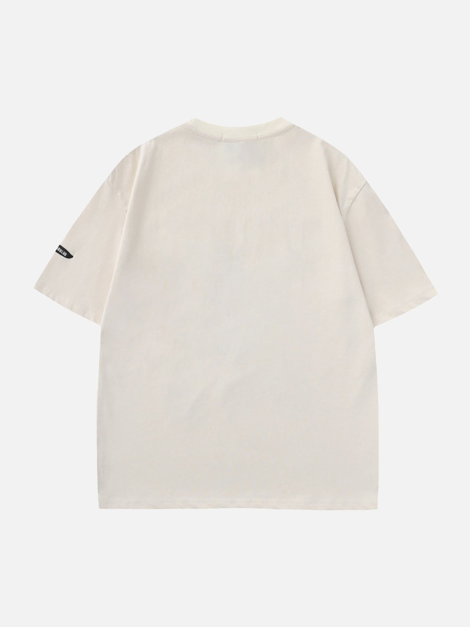 The Supermade Personalized Graffiti Pattern Printed Short-sleeved T-shirt - 1474