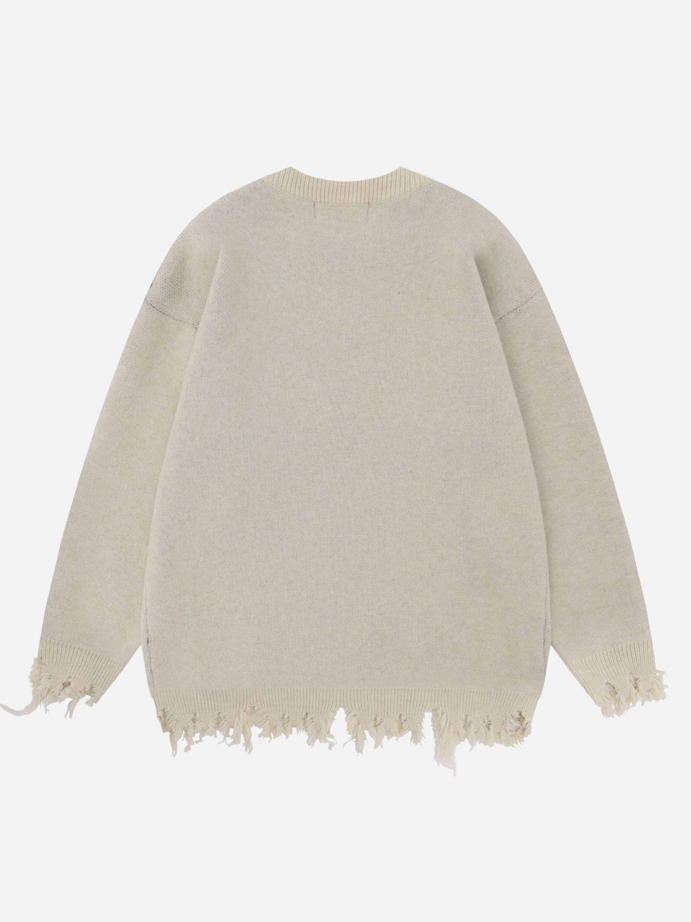 Thesupermade High Street Spider Web Jacquard Sweater