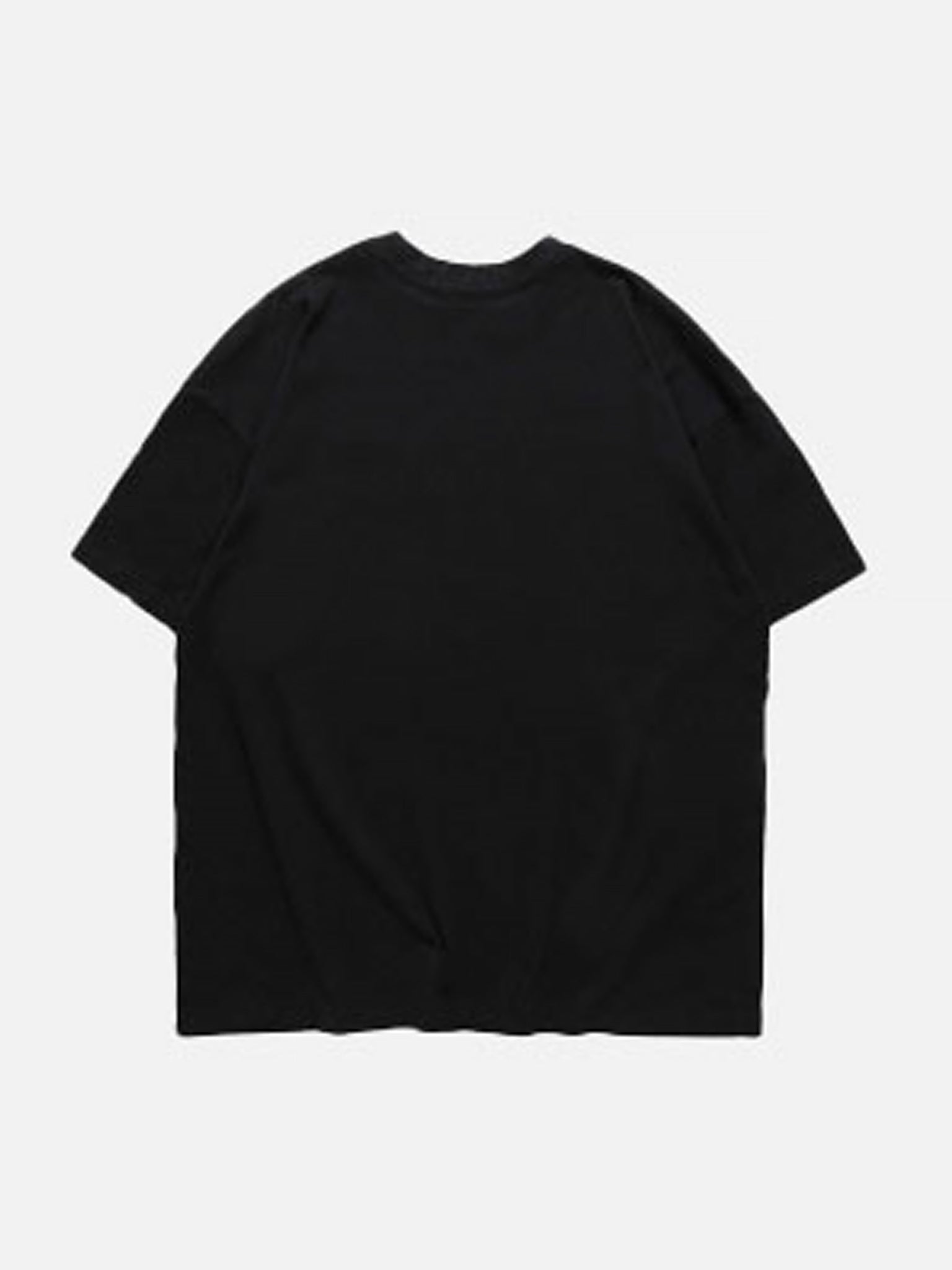 Thesupermade Head Print Hip Hop T-shirt - 1564