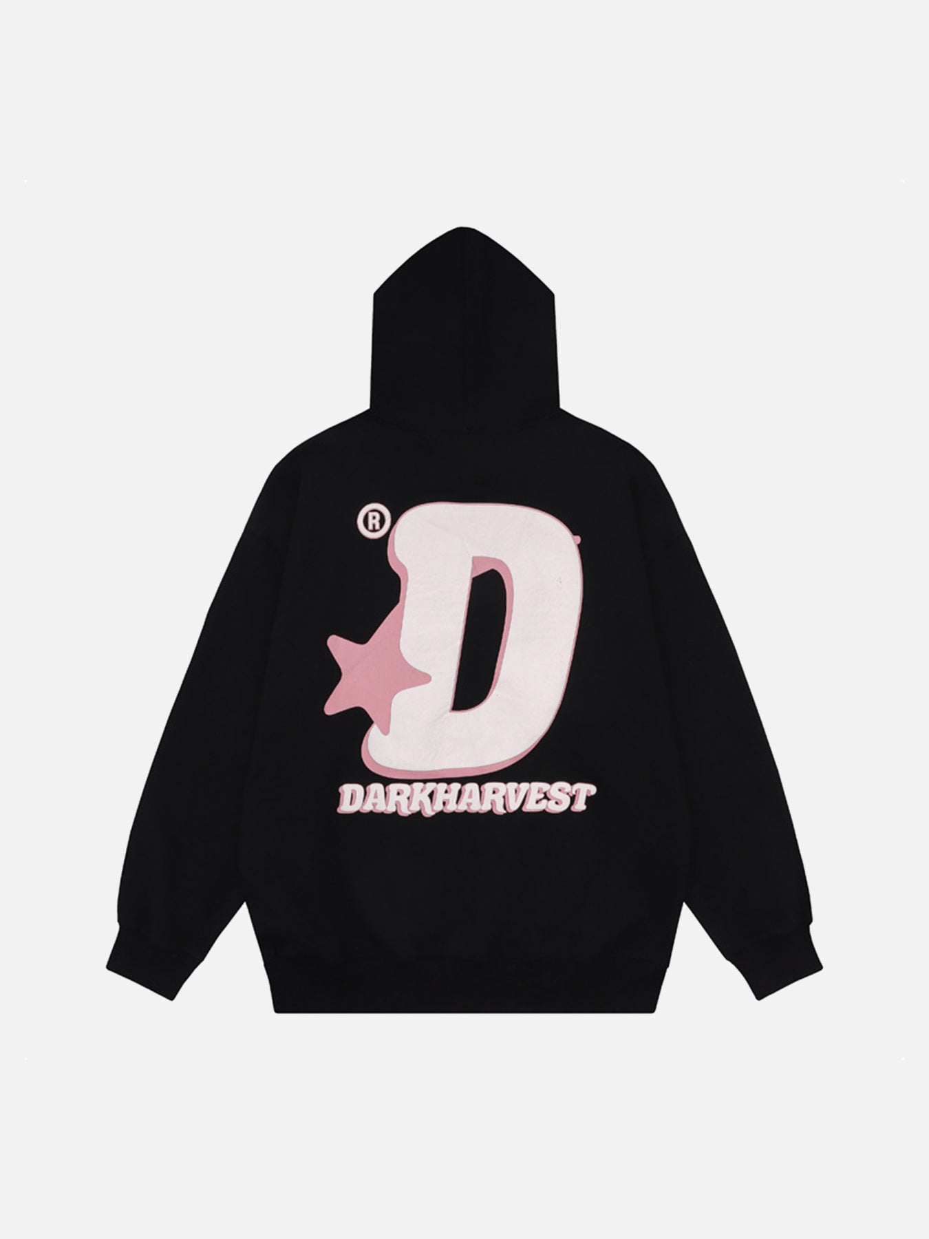 The Supermade Star Letter Print Hooded Sweatshirt