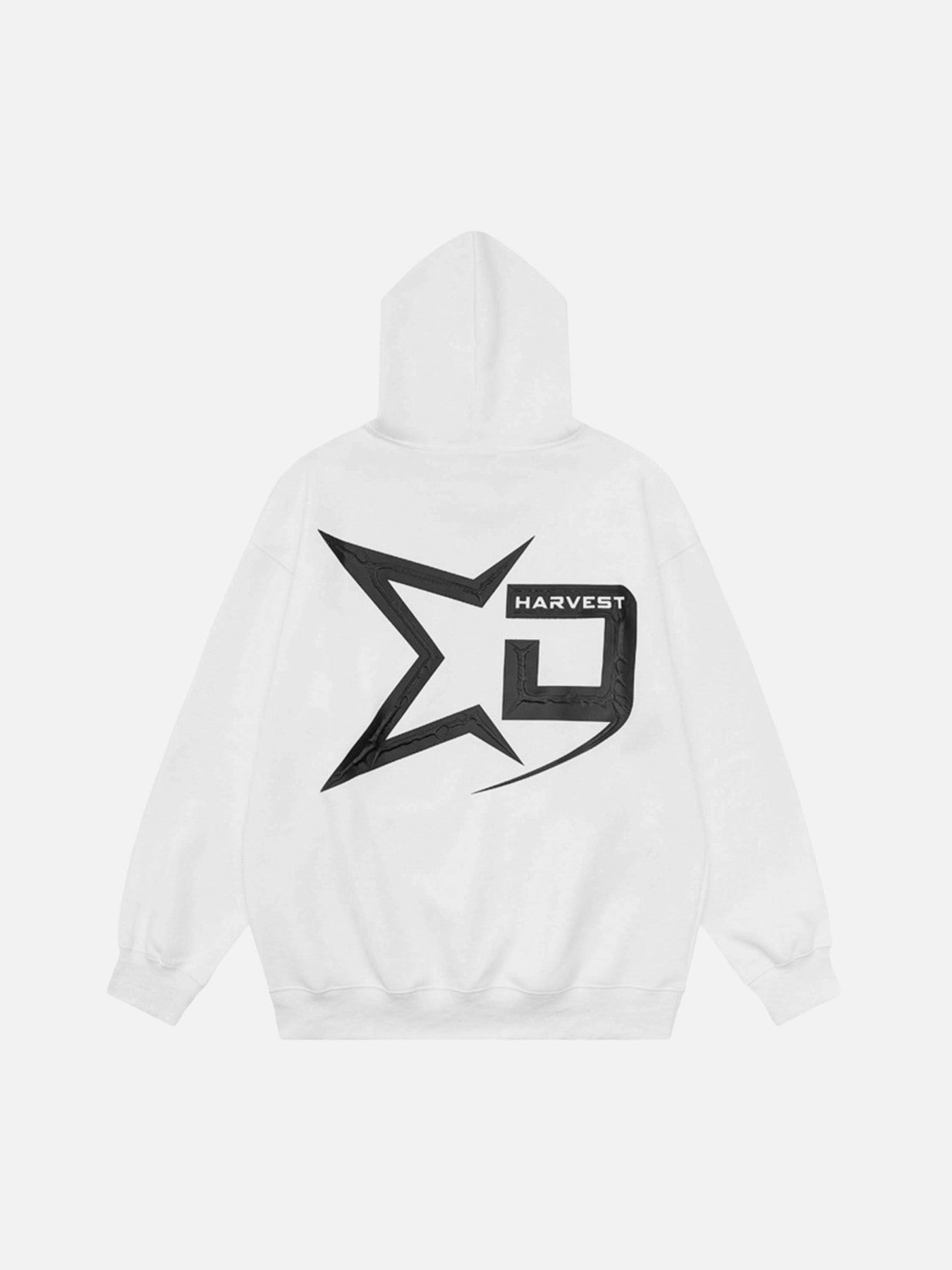 Thesupermade Pentagram Print Hooded Sweatshirt