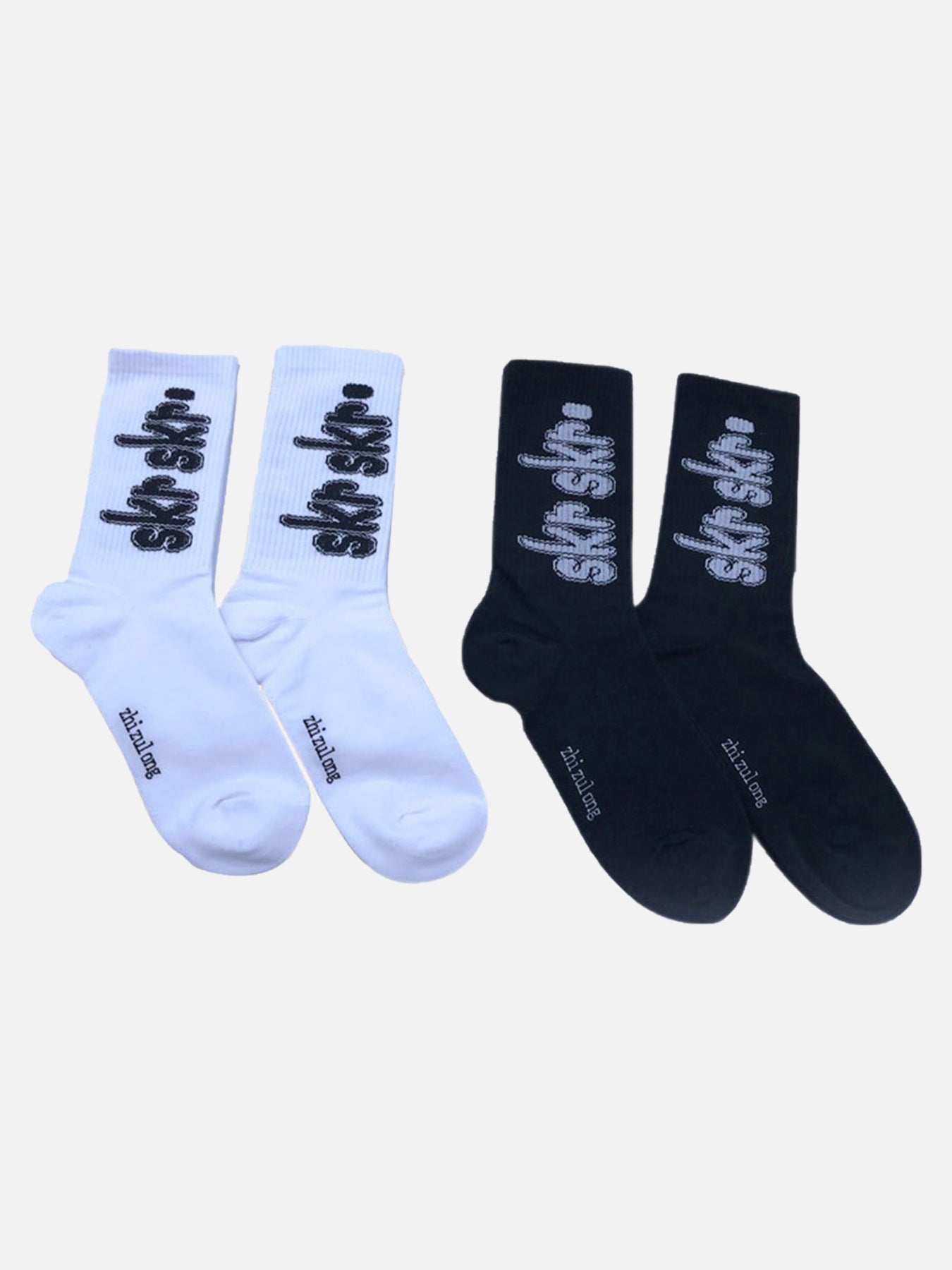 The Supermade American Hip-hop Mid-calf Socks For Couples