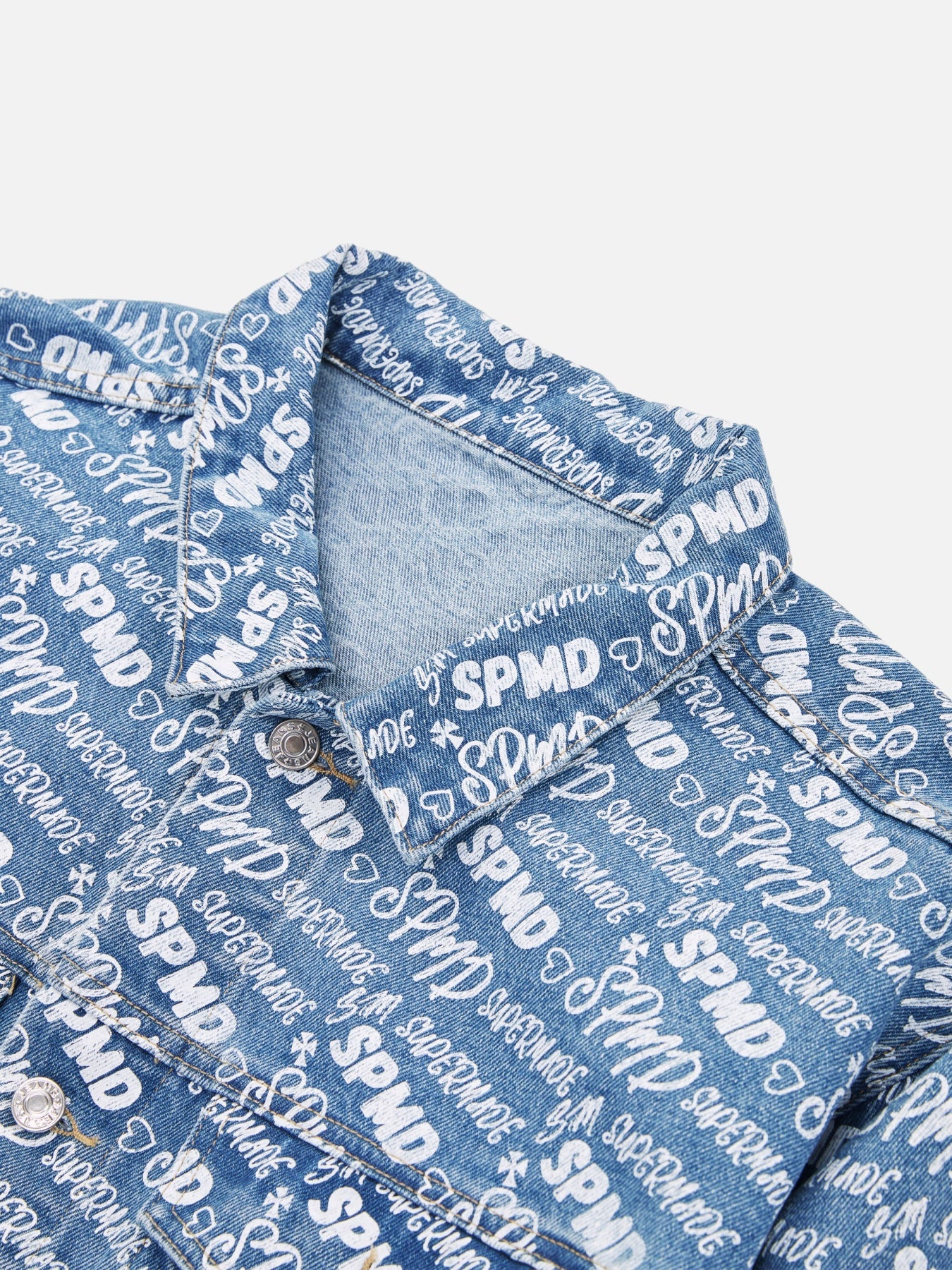 Thesupermade High Street Versatile Denim Suit - 1719