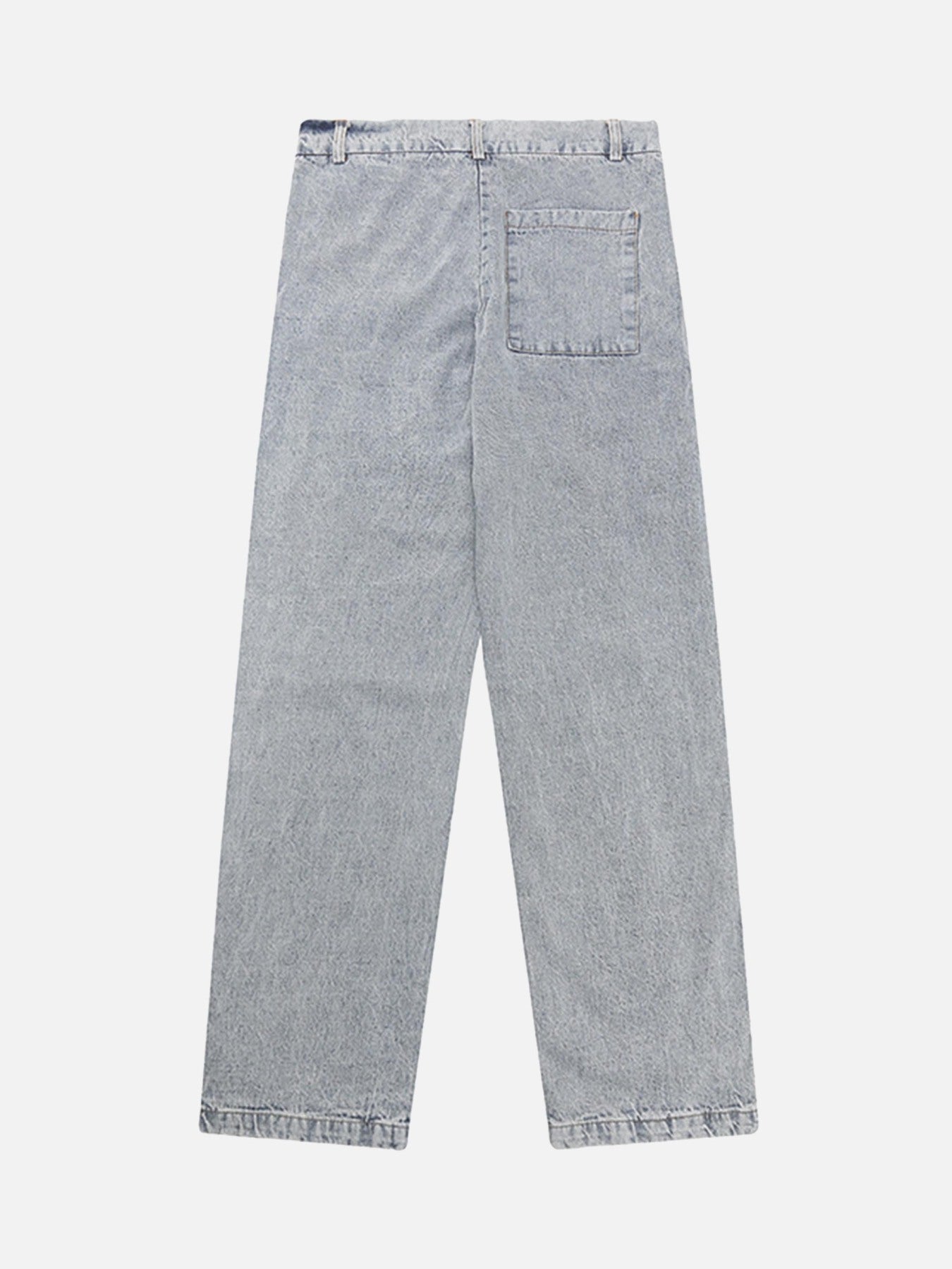 The Supermade Torn Side Straps Design Sense Jeans