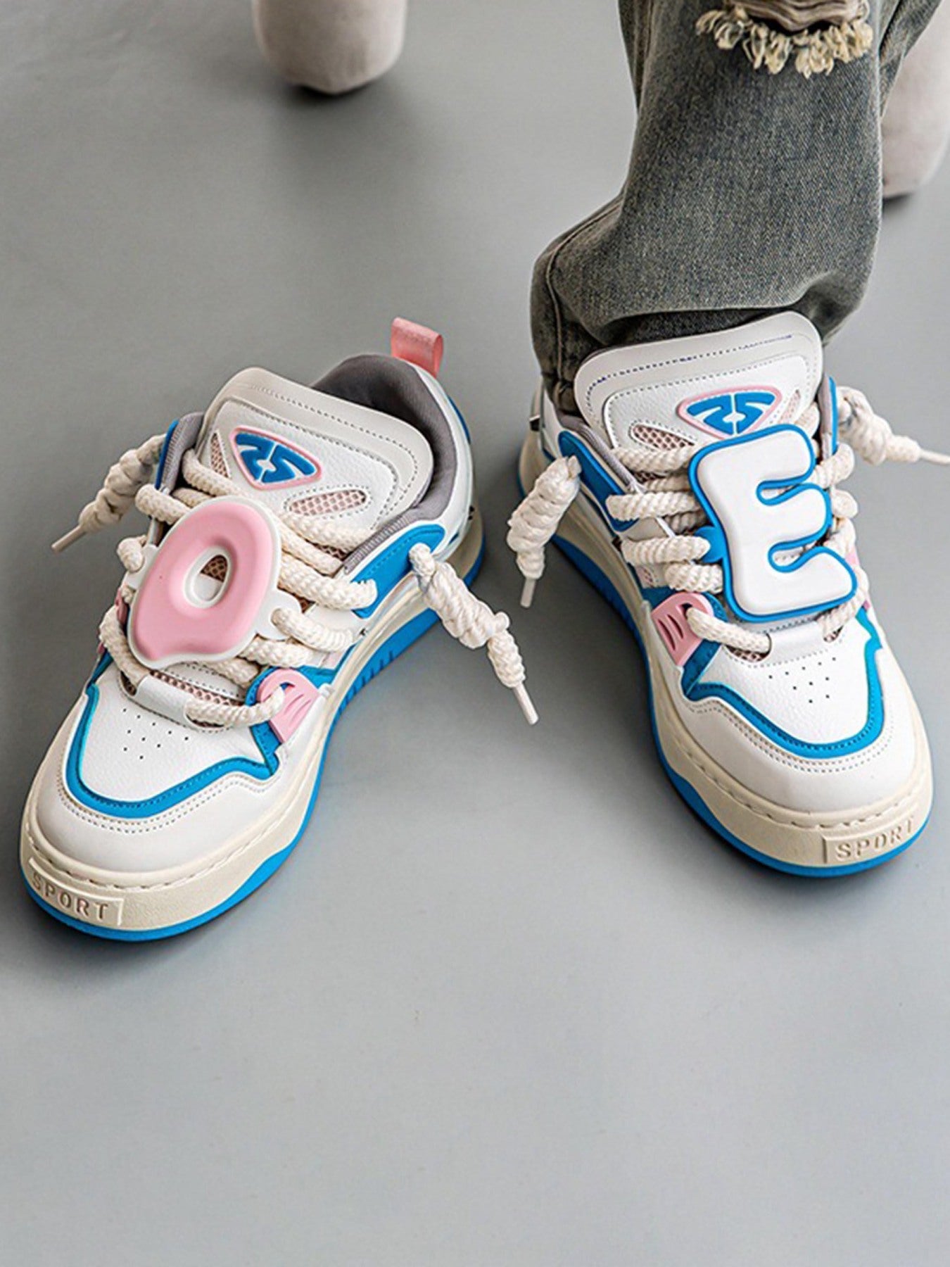 Thesupermade The Niche Thick Bottom Hundred With Board Shoes