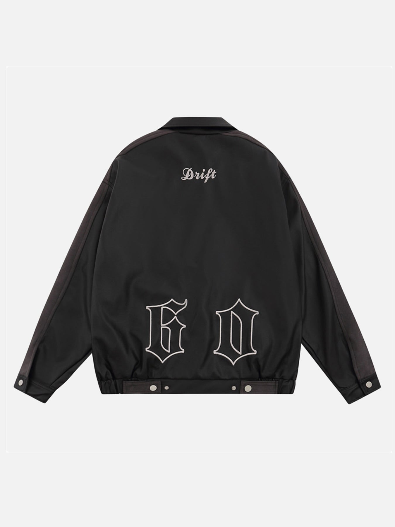 The Supermade Hip Hop Pu Leather Patchwork Jacket