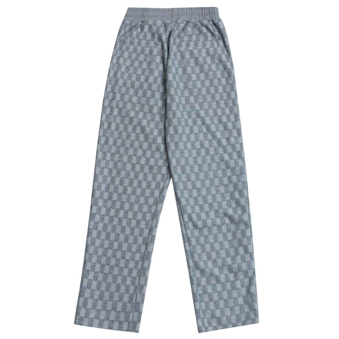 The Supermade Check Embroidered Button Pants